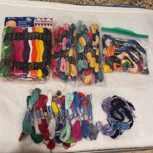 Colorful Embroidery Floss Set